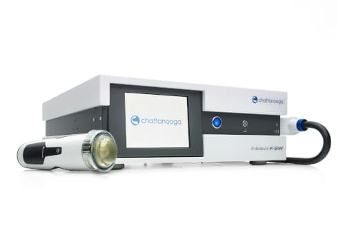 High-tech laboratory equipment with a digital display and control panel.